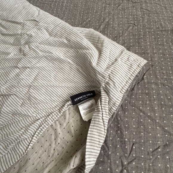 KENNETH COLE Reversible Queen Duvet Cover - Picture 6 of 14